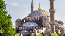 Dach einer Mosche in der Türkei