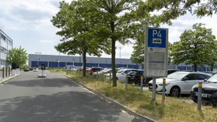 Erstaunlich Flughafen Leipzig Parken P4 Bilder