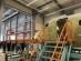 Blick in die Montagehalle der Deutschen Aircraft